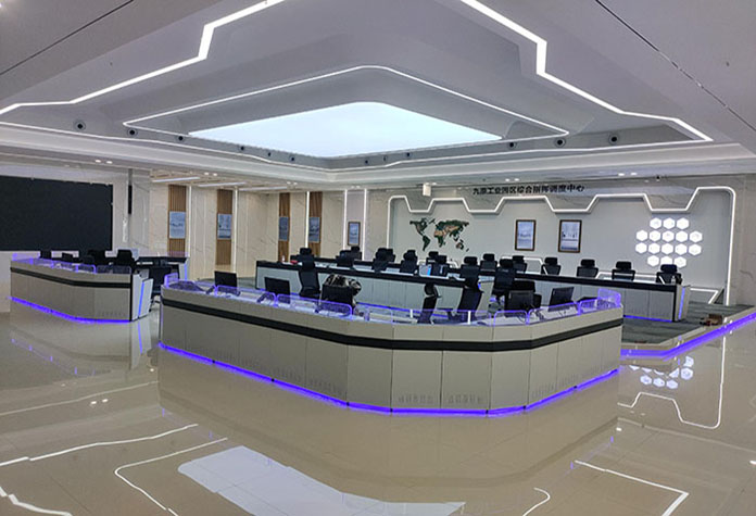 包頭某工業區控制臺項目